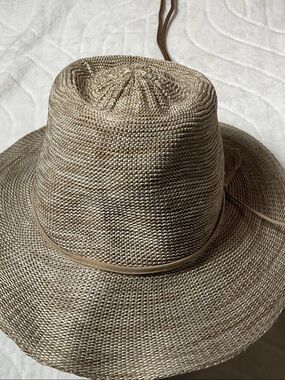 Woven Victoria fedora Sun Hat